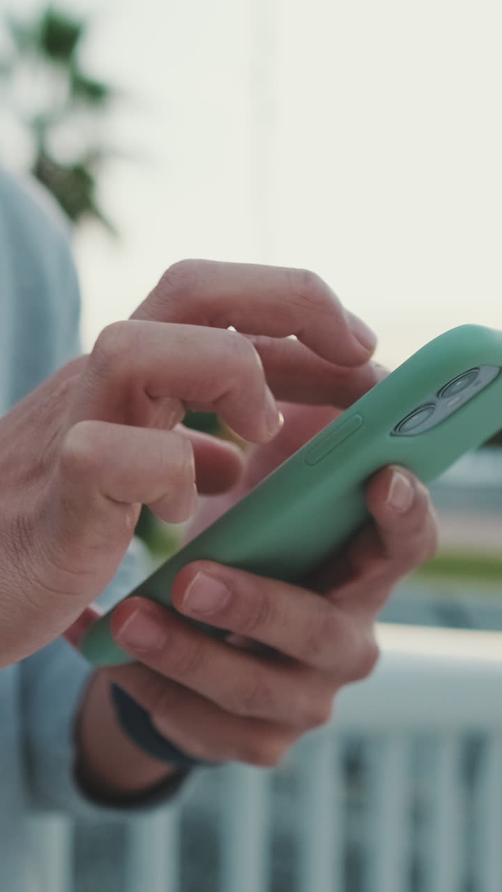 Utilizzo di uno smartphone