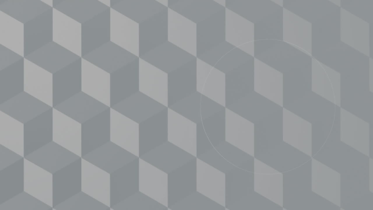 Moving 3d floor with a flashing circle