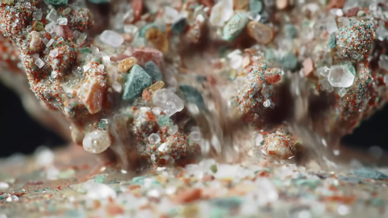 Artisan Process of Creating Sparkling Resin Art in a Bright Workshop Setting