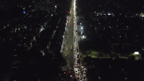 Imágenes-Aéreas-De-Drones-Tráfico-Atrapado-En-La-Autopista-Anna-Nagar