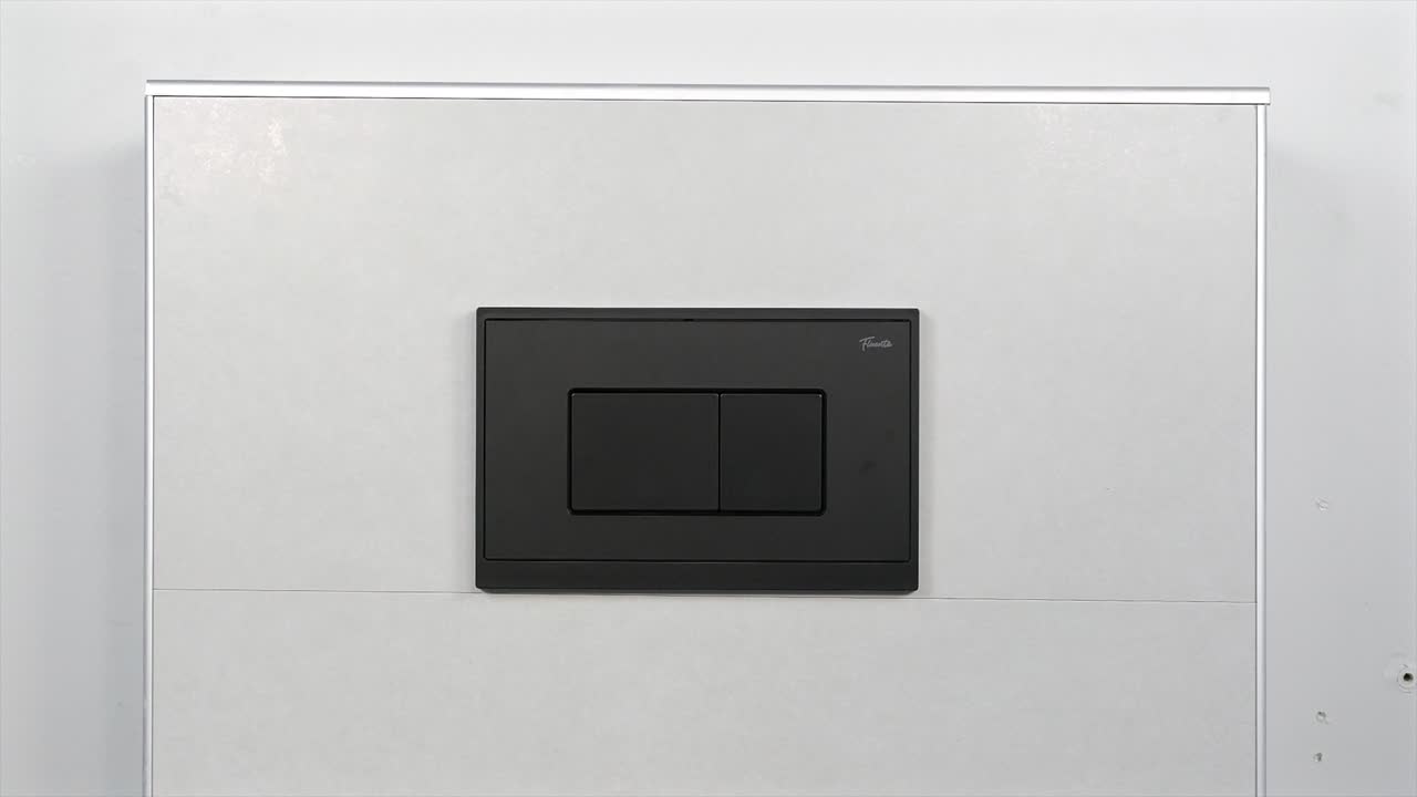 alejándose de los botones del sifón