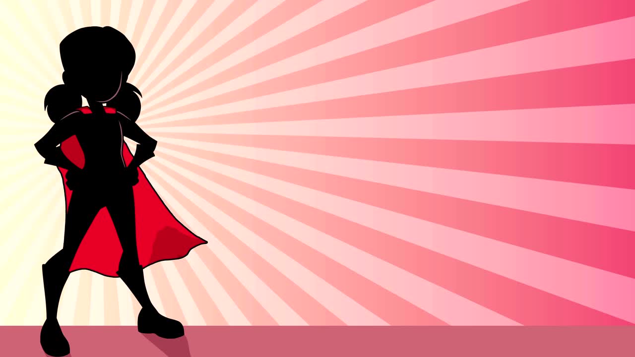 슈퍼 소녀 레이 라이트 실루