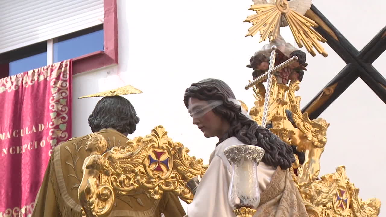 Religious Procession with Statues