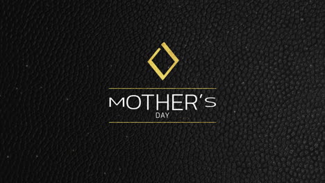 Mothers-Day-with-gold-shape-on-black-pattern