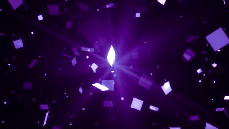 partículas de polvo abstracto luz bokeh títulos de movimiento bucle de fondo cinematográfico