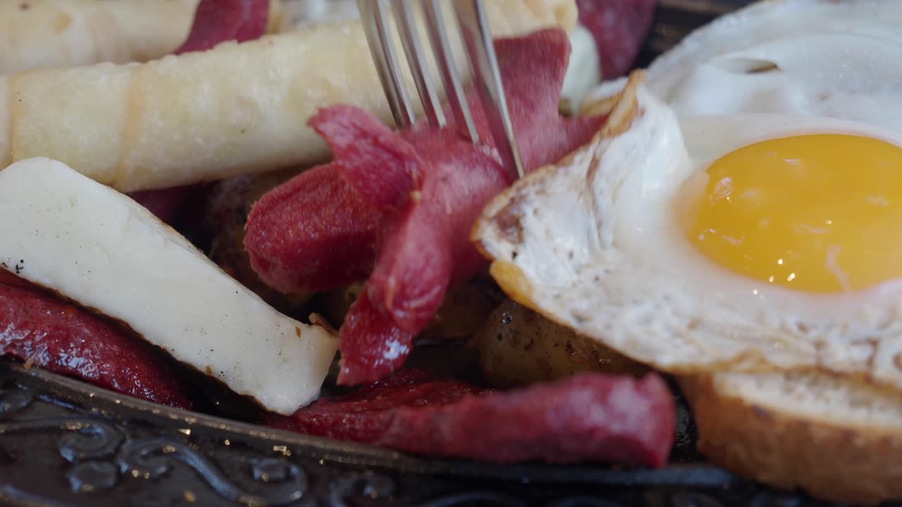 달, 소시지, 치즈, 을 은 맛있는 터키식 아침식사