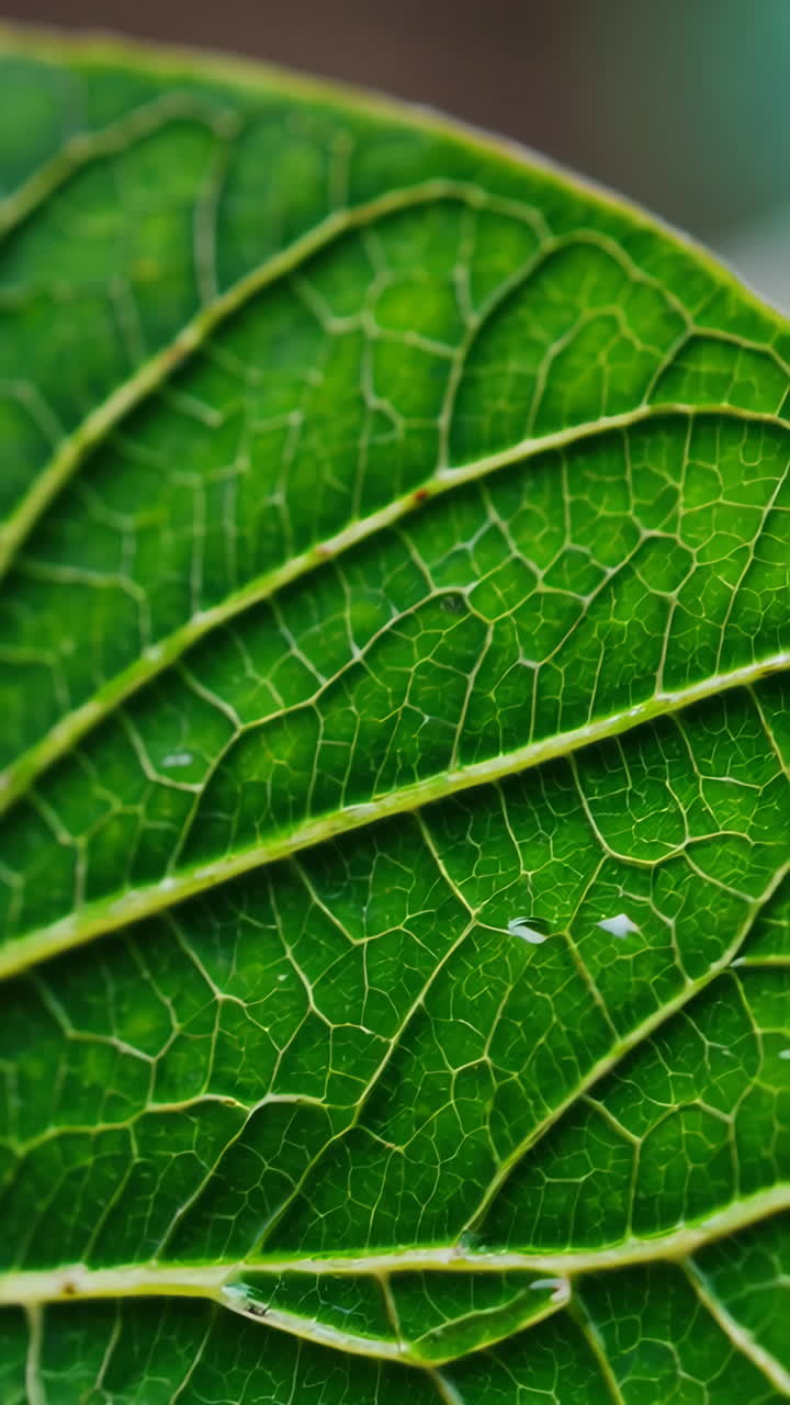 Close-up of a green leaf
