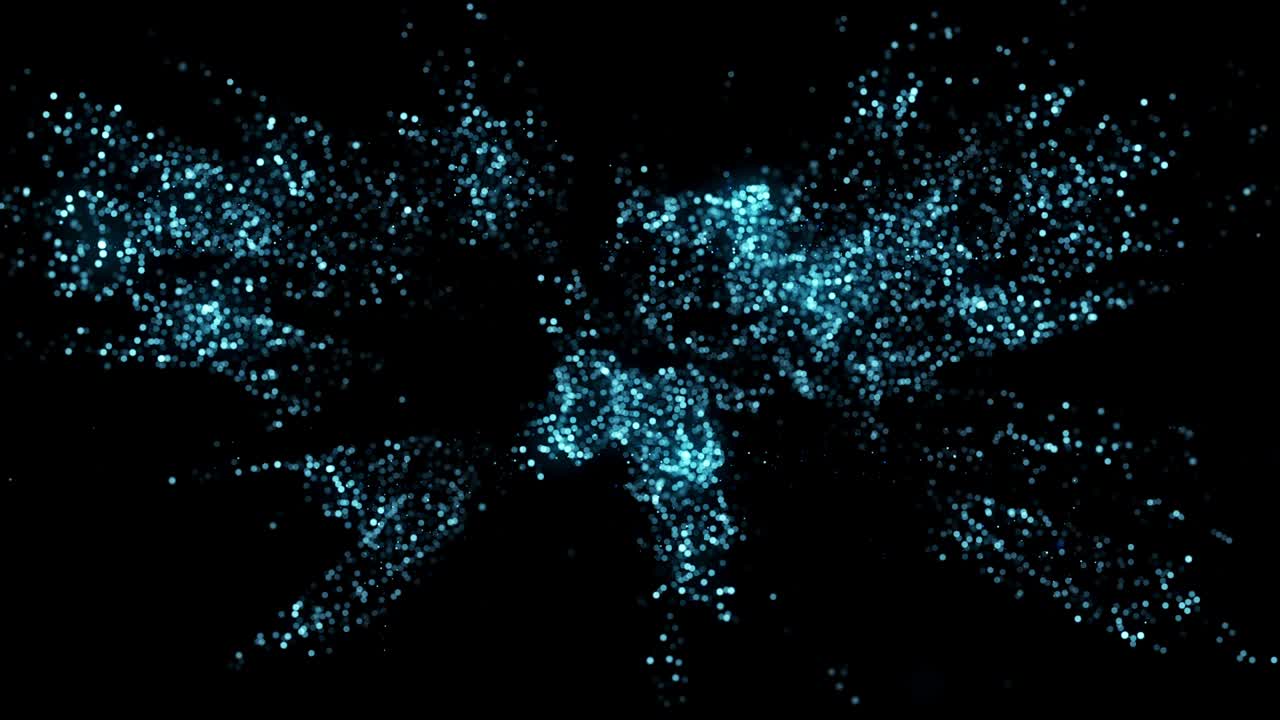 Digital Technology Background World Map reveal isolated on Black Background 4K Video Element