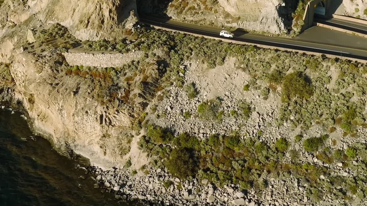 Exploring the rocky shoreline near Lake Tahoe in Nevada and California