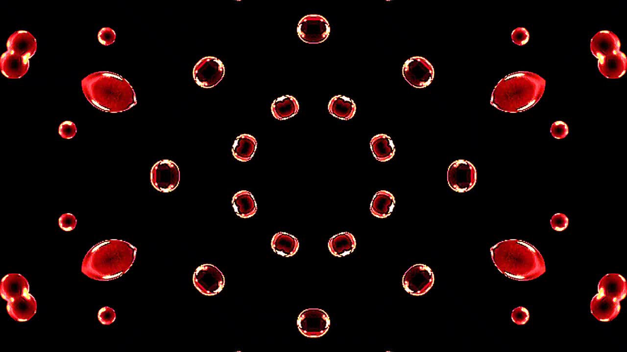 아름다운 비디오 추상적인 배경 3d 액체 선과 다채로운 텍스처