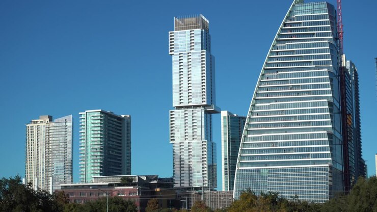 Downtown Austin, Texas Apartment Skyscraper