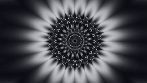 dark abstract kaleidoscope pattern