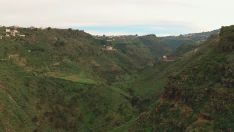 vuelo de drones en el cañón de gran canaria