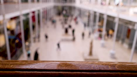 people walking inside the museum's main hall