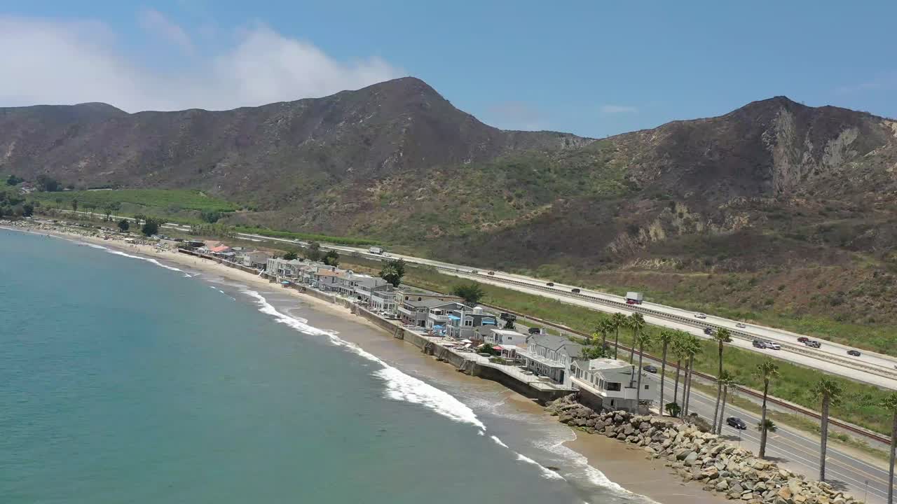 California Coastline off of Highway 1 near Emma Wood Beach.