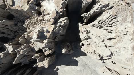 ciudad del encanto the city of charm bolivia natural rock formation, aerial drone view