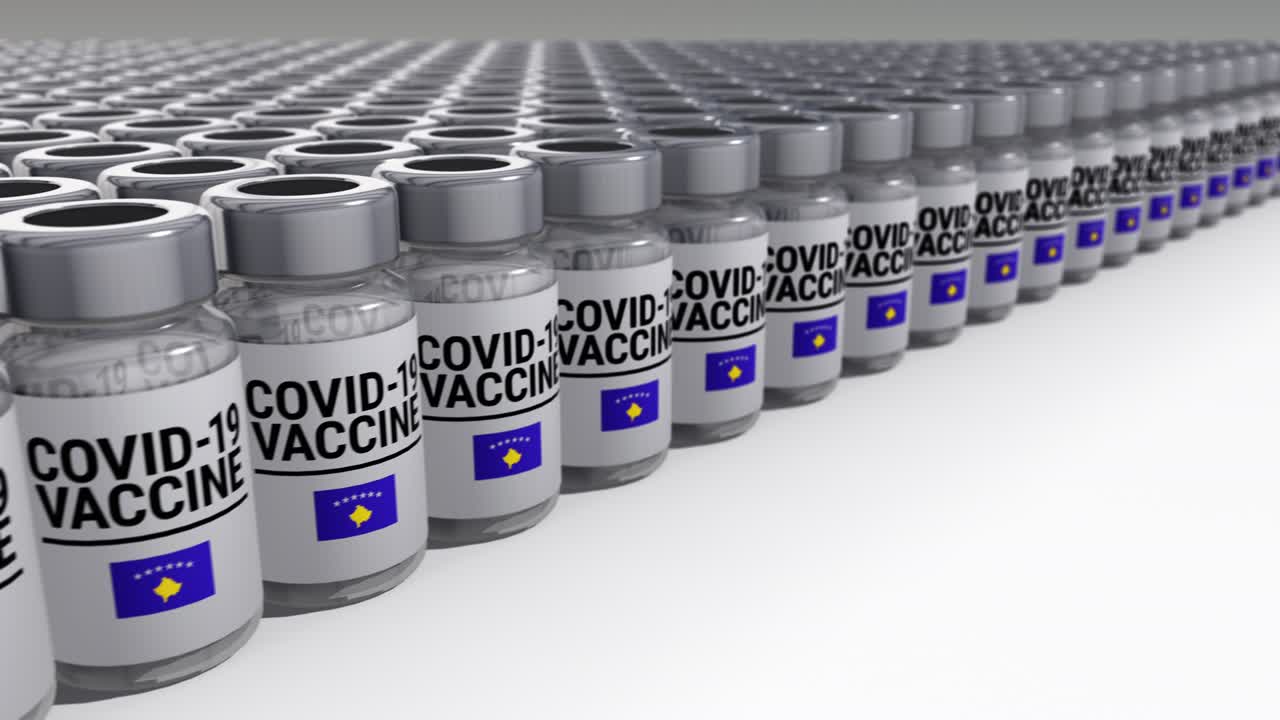 코로나19 백신 병 코소보