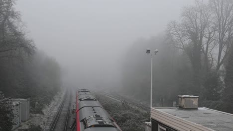south west train a hounslow desde waterloo, londres, reino unido.