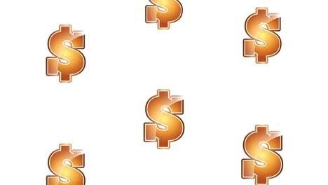 money dollars economy pattern animation