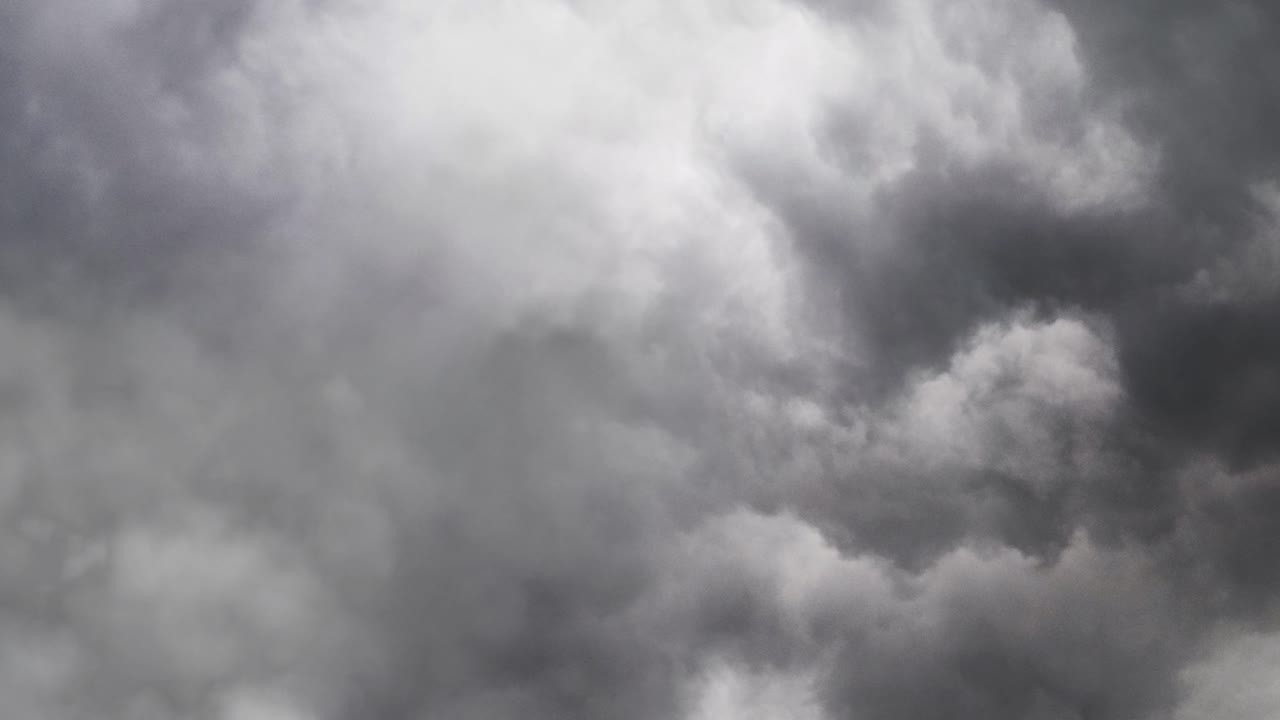 background of thunderstorm and dark clouds in the sky