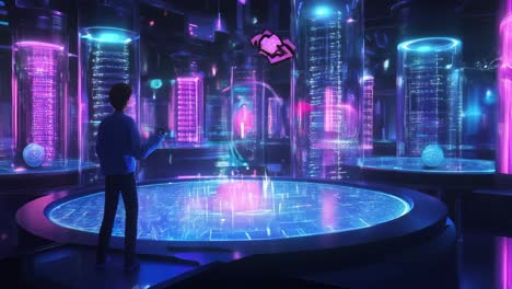 interactive virtual reality experience