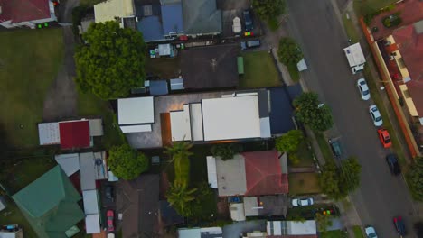 drone of house in sydney, australia