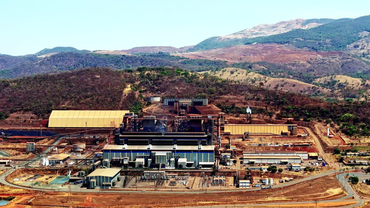 Deforestation, Mining Facilities, Extraction Plant, Mineral Productions