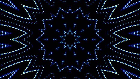 luz abstracta brillante que gobierna el color completo, caleidoscopio, fondo negro