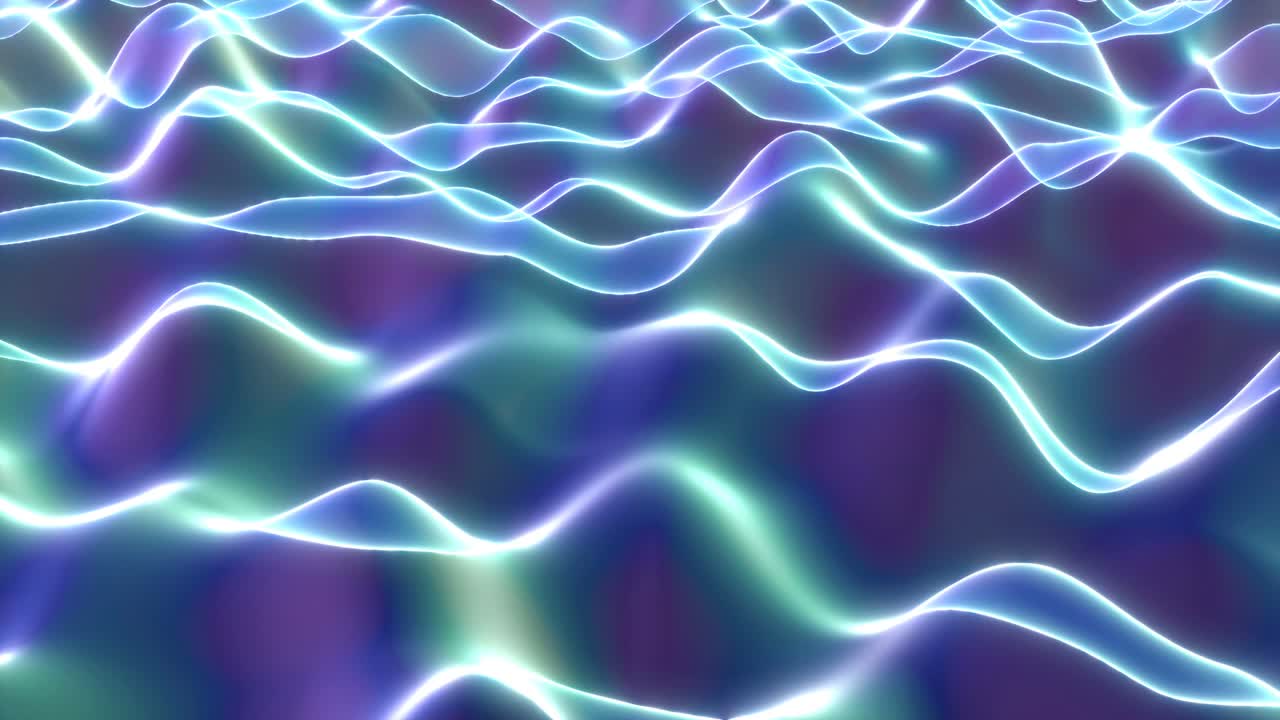 Volumetric fractal dynamic wavy shapes Stylish 3D Abstract Color Wavy Smooth Wall Concept Multicolor Liquid Pattern 4k