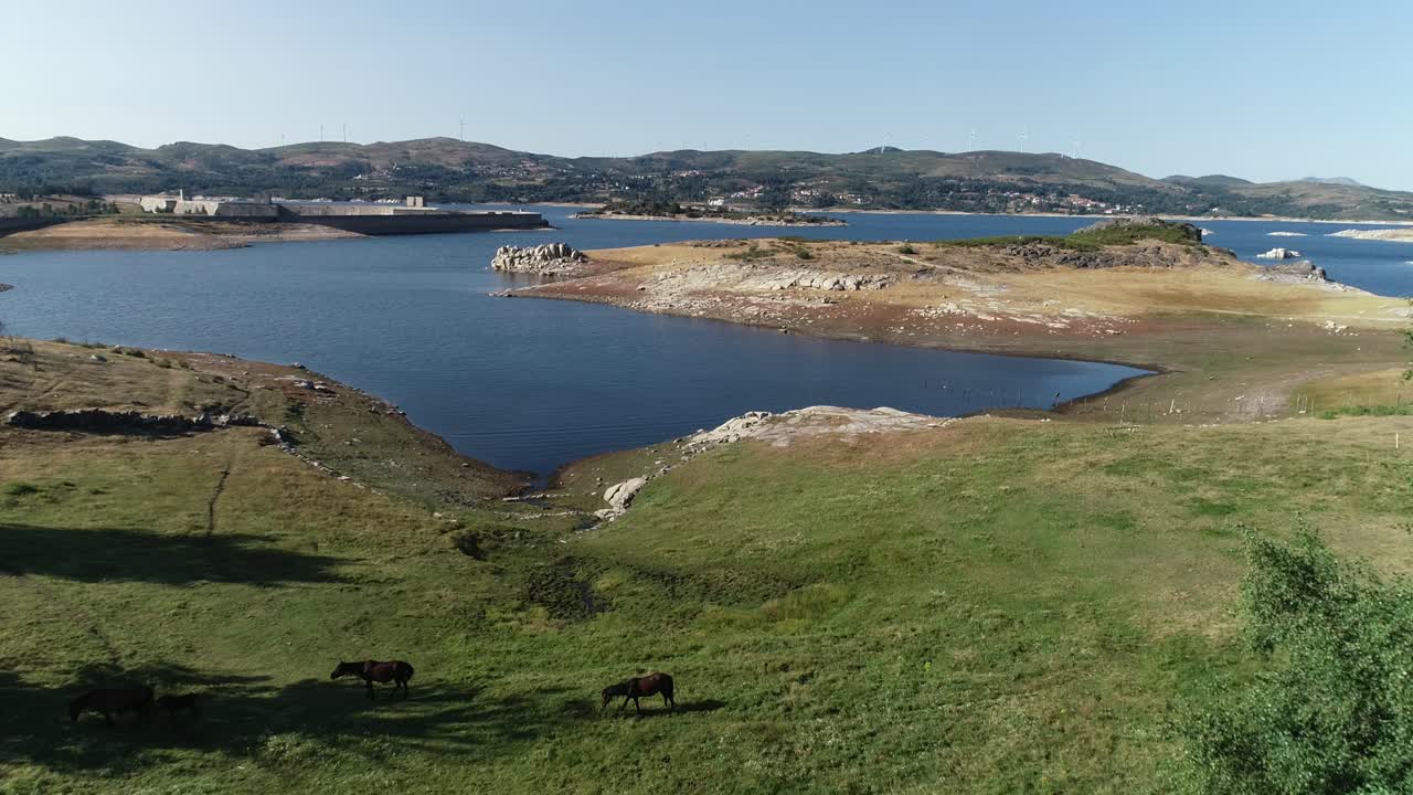 아름다운 호수와 풍경