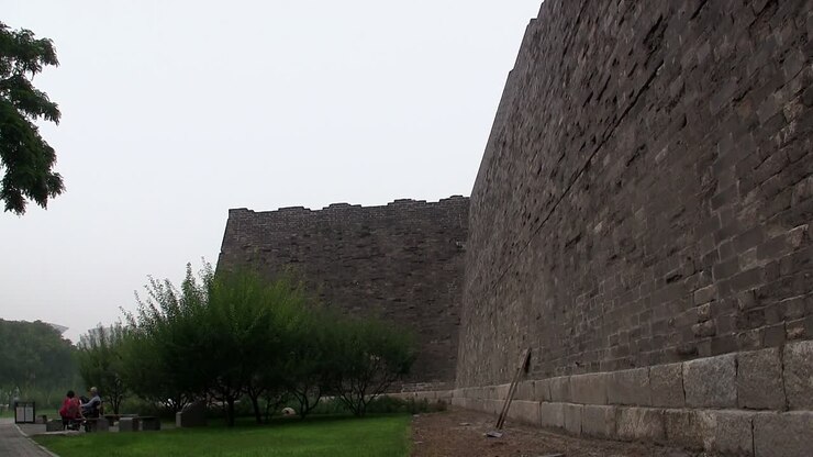 Antiche mura della città di Pechino, Cina