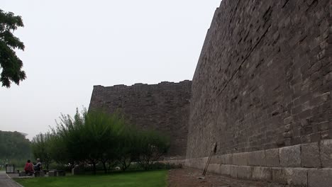 ancient city wall of beijing, china