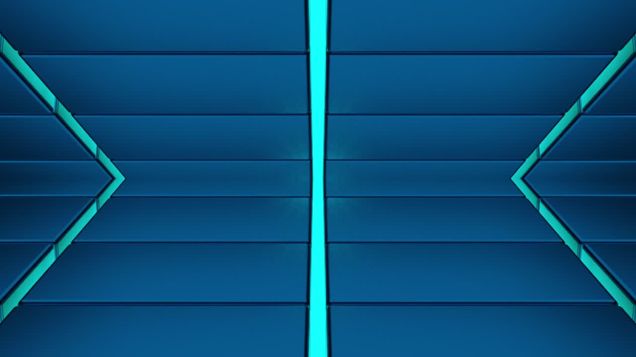 추상적인 파란 네온 조명 배경