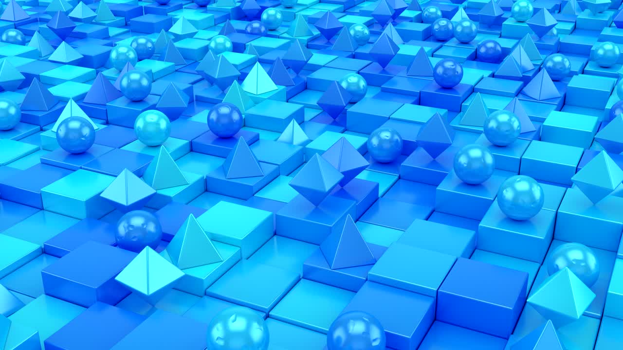 기하학적 모양의 배경