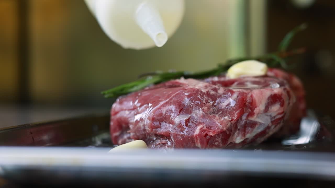 estoy preparando un filete.