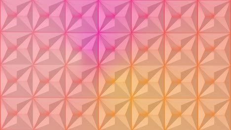 cuadrado abstracto con fondo de color neón brillante variable minimalista