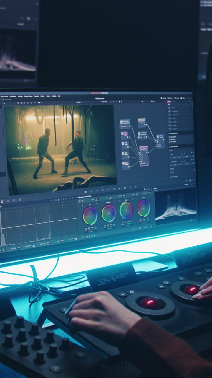 flujo de trabajo de edición de video