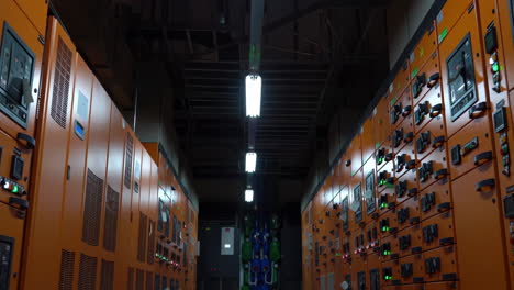 control room, innovative designs for secure storage rooms in healthcare facilities. high-tech power and data systems, efficiency in manufacturing and energy management