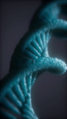 dna double helix - 3d render