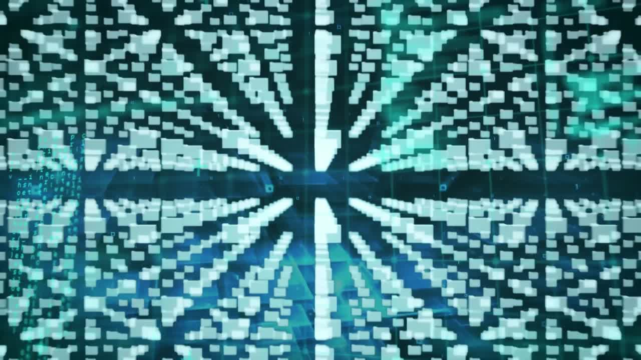 animación de carpetas y procesamiento de datos a través de un candado digital con circuito integrado