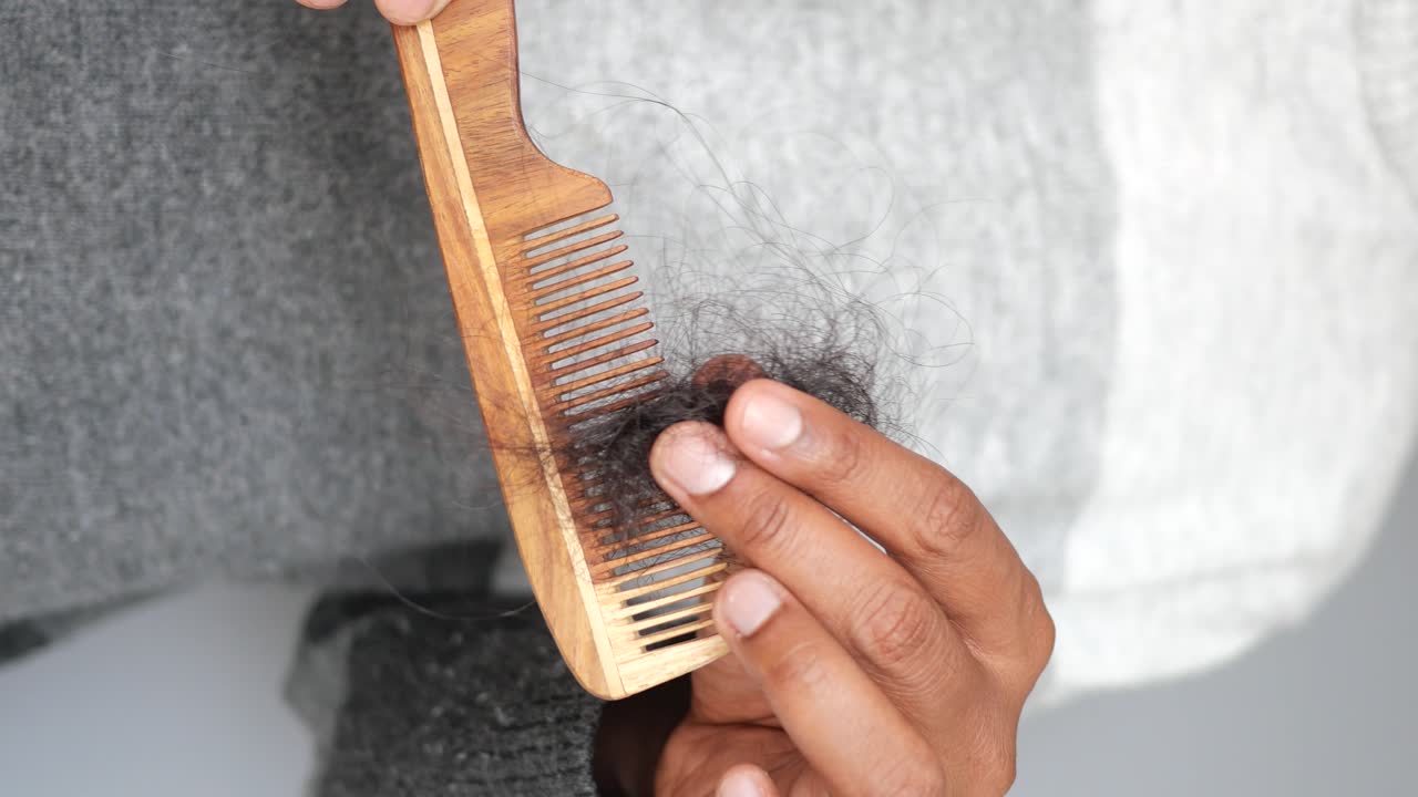Hair loss in comb