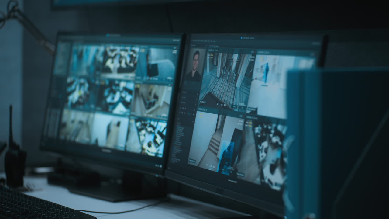 sala de vigilancia de seguridad