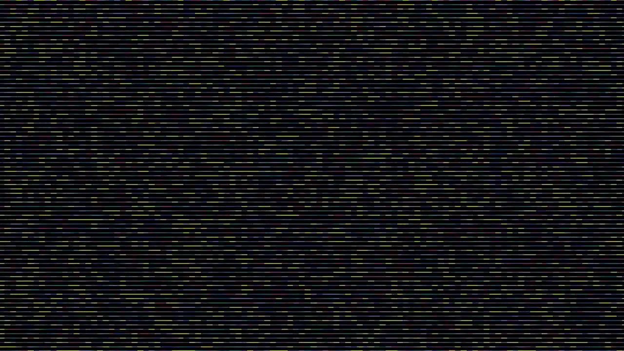 Abstrakter digitaler Hintergrund mit flackernden horizontalen Linien