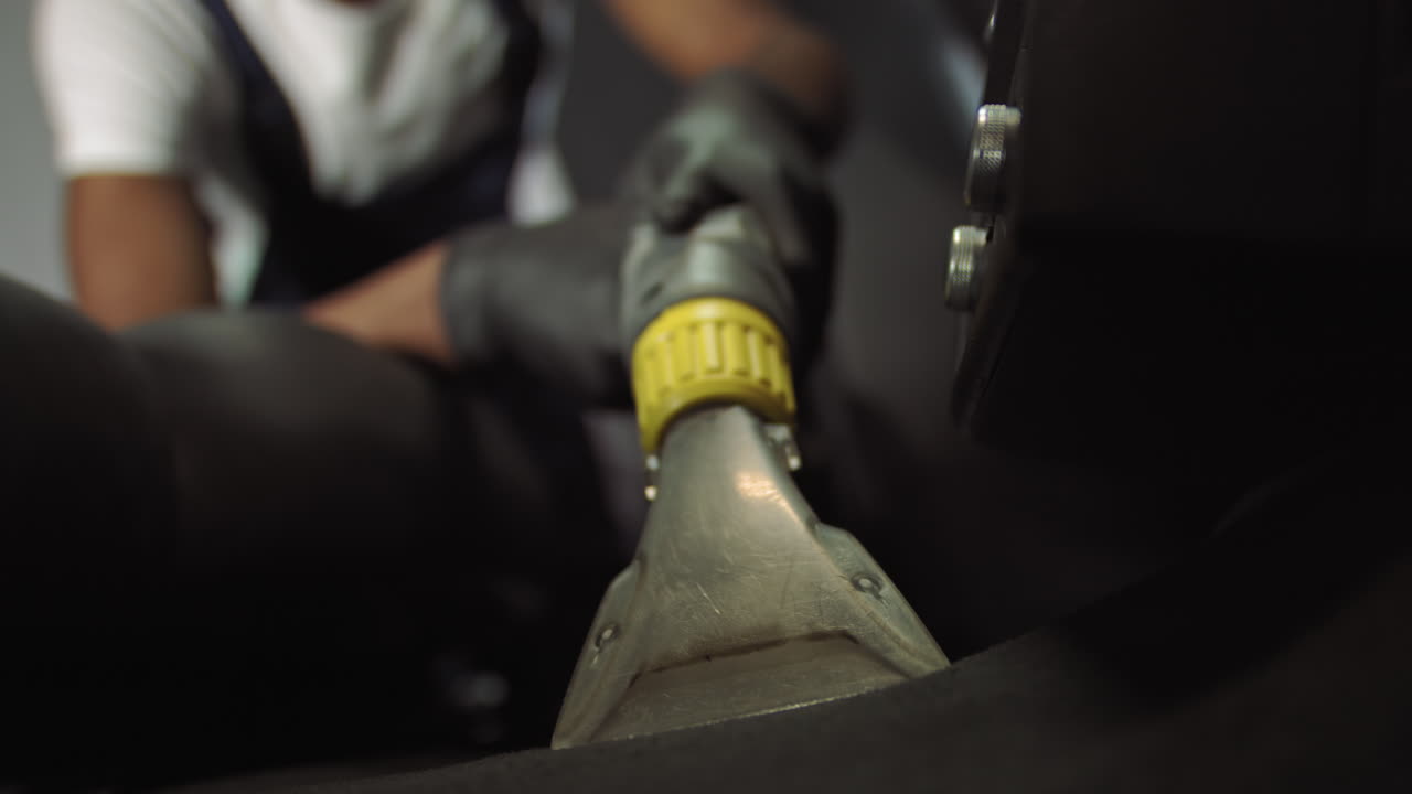 limpieza del interior de los automóviles