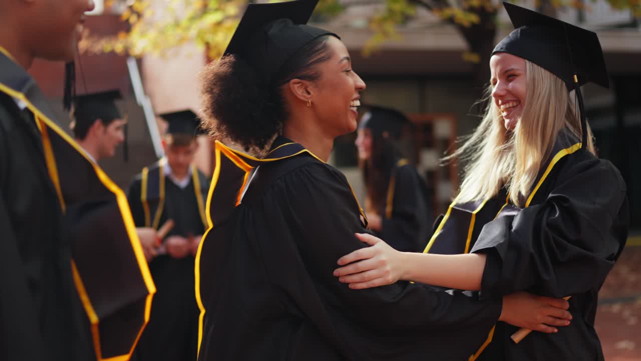 Festa di laurea con gli amici