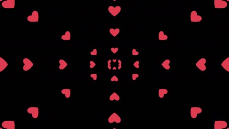 gráficos de movimiento de corazón simples y lindos