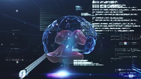 Animation-of-glowing-human-brain-with-digital-interface-data-processing