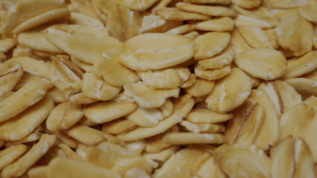 오트 롤의 클로즈업