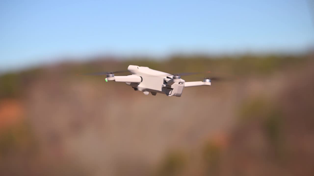 비행 중 드론 영상