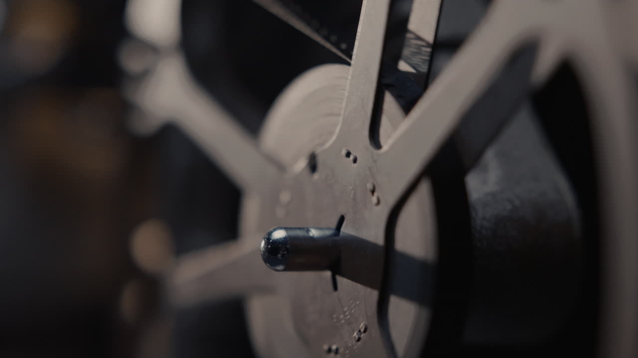Close-up of a Vintage Film Reel
